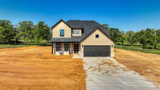 New construction Single-Family house 241 Zebrastone, Poolville, TX 76487 The Llano- photo 0