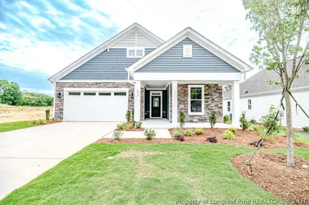 New construction Single-Family house 216 Speyburn St, Sanford, NC 27330 plan Portico - image