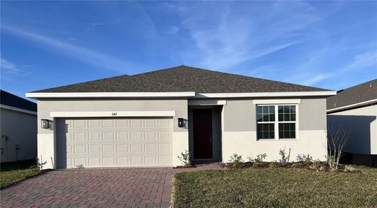 New construction Single-Family house 642 Duke Dr, Haines City, FL 33844 Bartley- photo 0