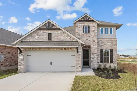 New construction Single-Family house 2829 Bergamot Dr, New Braunfels, TX 78130 plan Woodlake - image