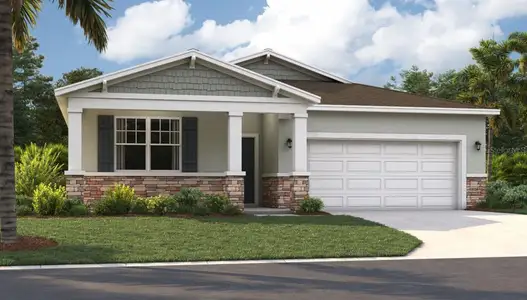 New construction Single-Family house 9205 Harris Hawk Dr, Leesburg, FL 34788 plan The Juniper - image