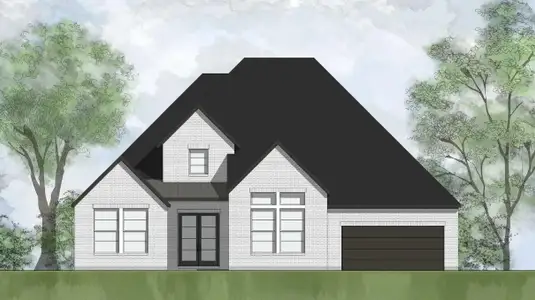 New construction Single-Family house 201 Shadow Dr, Liberty Hill, TX 78642 plan Elliot - image