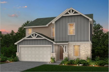 New construction Single-Family house 4129 Bermuda Ln, Seguin, TX 78155 plan Sandalwood - image