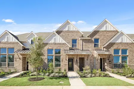 New construction Townhouse house 329 Fields Ln, Montgomery, TX 77316 plan Chatham - image