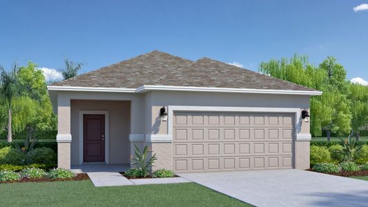 New construction  house 4490 Sw Savona Blvd, Port St. Lucie, FL 34953 plan Marianna - image