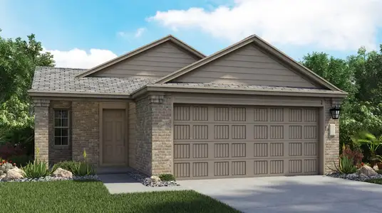 New construction Single-Family house 111 Sapling Dew Dr, Georgetown, TX 78628 plan Fernbrook - image