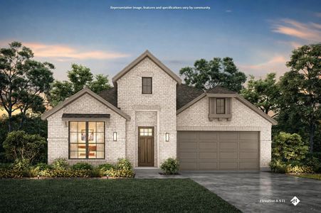 New construction Single-Family house 128 Trinity St, Grandview, TX 76050 plan Sorrento - image