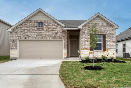 New construction Single-Family house 7022 Sycamore Pass, San Antonio, TX 78252 Prism Homeplan- photo 0