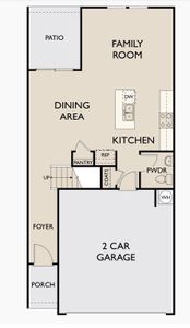 New construction Townhouse house 164 Maison Dr, McDonough, GA 30253 plan Echo - image 5