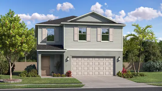 New construction Single-Family house 4704 Nw 16Th Ln, Ocala, FL 34482 plan Columbus II - image