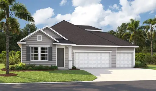 New construction Single-Family house 3833 Monarch Wy, Green Cove Springs, FL 32043 plan Appleby - image