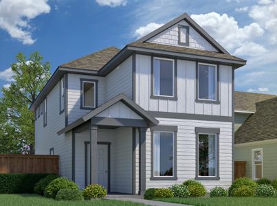 New construction Single-Family house 9900 Petrichor Blvd, Manor, TX 78653 plan Oak - image