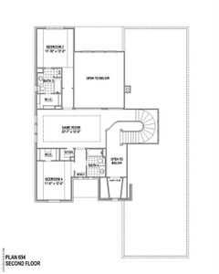 2nd Level Floor Plan