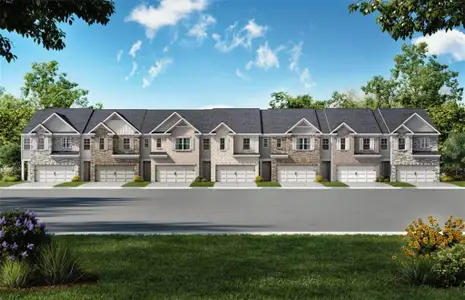 New construction Townhouse house 2594 Poppy Ct, Unit 102, Buford, GA 30519 - image