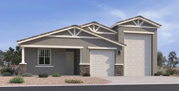 New construction Single-Family house 15703 W Brown St, Waddell, AZ 85355 plan Opal RV Garage - image