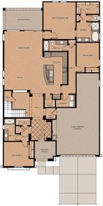 New construction Single-Family house 3029 Sherman Rd, Queen Creek, AZ 85142 plan Harris Beach w/Loft - image 3