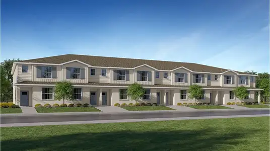 New construction Townhouse house Wimauma, FL 33598 plan Cartwright - image