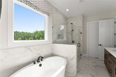 New construction Single-Family house 3548 Cedarvale Ct, Powder Springs, GA 30127 null- photo 19 19