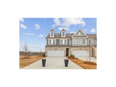 New construction Townhouse house 6240 Molo Ln, Cumming, GA 30041 plan The Durham G - image