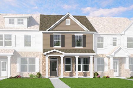 New construction Townhouse house 933 Alma Railway Dr, Wake Forest, NC 27587 plan Kennington - image