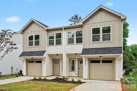 New construction Duplex house 7523/7525 Lawyers Rd, Charlotte, NC 28227 - image