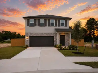 New construction Single-Family house 9551 Travertine Ct, Conroe, TX 77303 plan Voyager - image