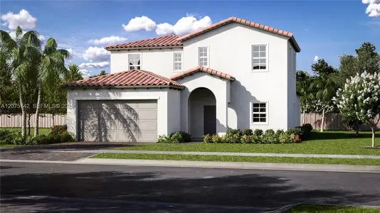 New construction Single-Family house 202 Se 2 St, Homestead, FL 33033 plan Quartz - image