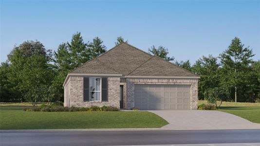 New construction Single-Family house 223 Yellow Rosewood Ln, New Caney, TX 77357 plan Carmel - image