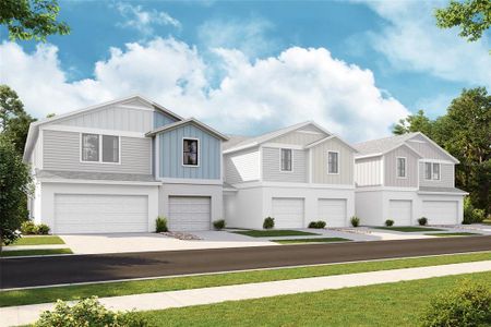 New construction Townhouse house 4242 Hillock Blvd, Haines City, FL 33844 - image