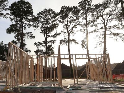 New construction Single-Family house 21911 Hibiscus Hedge Trl, Tomball, TX 77377 plan Zacate X - Premier Collection - image