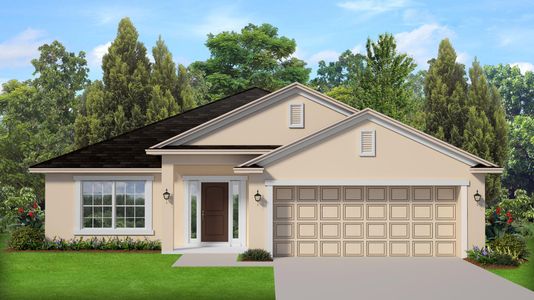 New construction Single-Family house 11632 Grace Rd, Weeki Wachee, FL 34614 plan 2200 - image