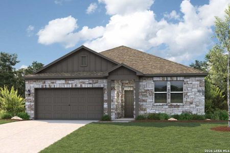 New construction Single-Family house 8420 Rocket Vw, San Antonio, TX 78263 plan Guenther - 2013 - image