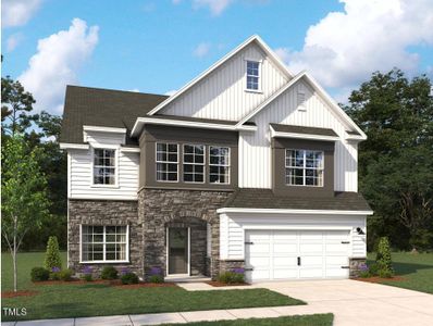 New construction Single-Family house 716 Compeer Wy, Unit 25, Rolesville, NC 27571 - image