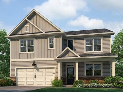 New construction Single-Family house 91 Cyrilla Walk, Dallas, GA 30132 plan Hayden - image