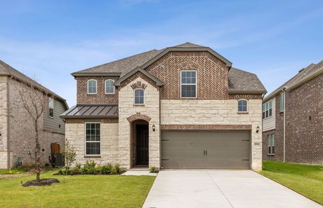 New construction Single-Family house 325 Brooklawn Avenue, Little Elm, TX 75068 Riverdale- photo 0