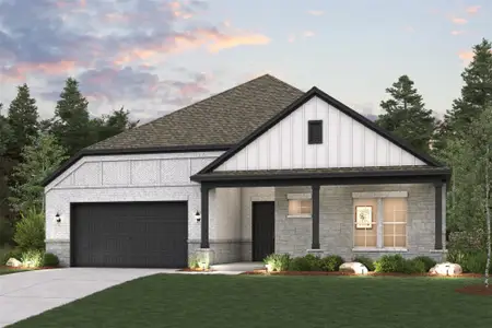 New construction Single-Family house 12214 Old Fashion Cir, Mont Belvieu, TX 77535 plan Cascade - image