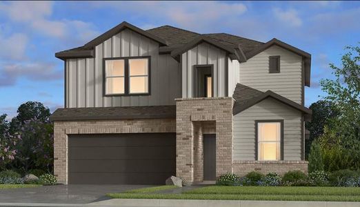 New construction Single-Family house 1421 Mustang Canyon Dr, Fort Worth, TX 76052 plan Lunaria - image