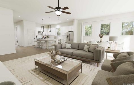 New construction Single-Family house 1832 Lost Cedar, New Braunfels, TX 78132 plan The Pine - image