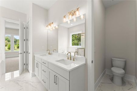 New construction Single-Family house 3548 Cedarvale Ct, Powder Springs, GA 30127 plan Trenton - image 12
