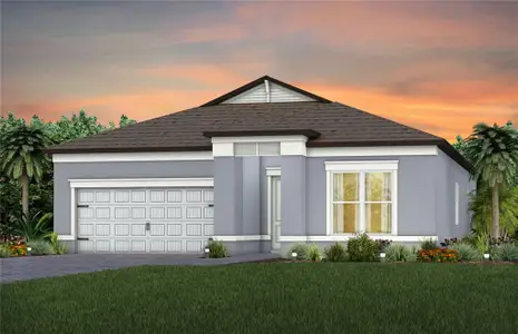 New construction Single-Family house 13652 Canyon Ridge Rd, Spring Hill, FL 34610 plan Palmary - image