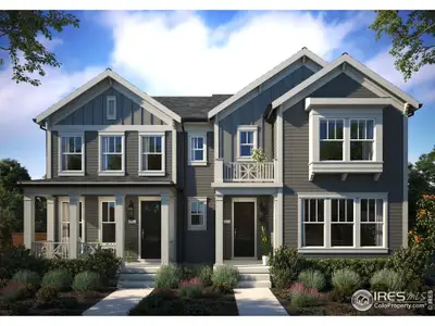 New construction Duplex house 171 Washington St, Erie, CO 80516 plan Villa Series Magnolia - image