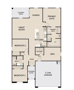 New construction Single-Family house 46954 W Old-Timer Rd, Maricopa, AZ 85139 Marigold Homeplan- photo 44 44