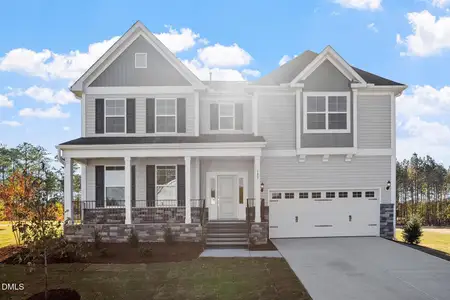 New construction Single-Family house 105 Guardian St, Youngsville, NC 27596 plan Yates - image
