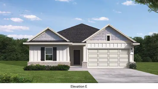 New construction Single-Family house 136 Ayres Horn, Cedar Creek, TX 78612 plan Young - image
