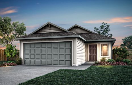 New construction Single-Family house 4109 Lily Glade Ln, Seguin, TX 78155 plan Livingston - image