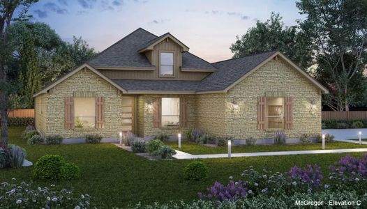 New construction Single-Family house Cedar Creek, TX 78612 plan McGregor - image