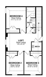 Beazer Homes Wildcat Ranch Berkshire Floorplan.