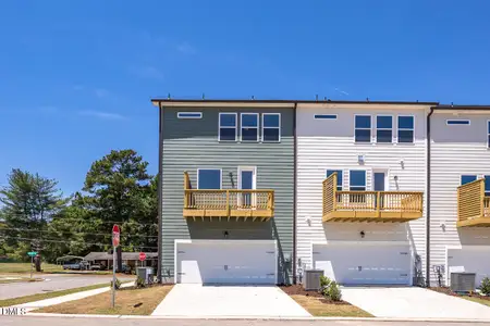 New construction Townhouse house 133 Broadway St, Knightdale, NC 27545 plan The Avery Exterior - image