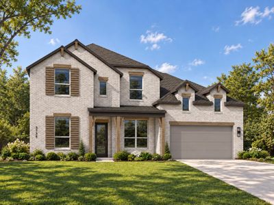 New construction Single-Family house 1105 Rock Daisy Trl, Hutto, TX 78634 plan Royston - image