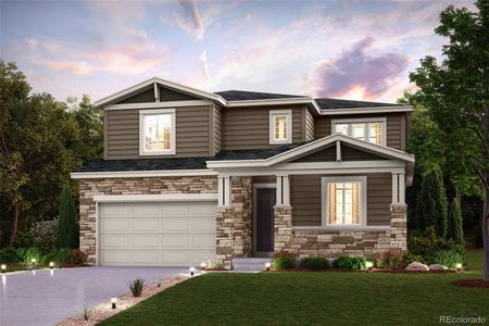 New construction Single-Family house 13889 Bunny Hop Ln, Parker, CO 80134 Camellia- photo 0 0